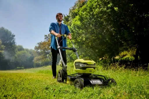 Kosiarka AKUMULATOROWA MULCZOWANIE RYOBI 36V 4Ah zdjęcie 14