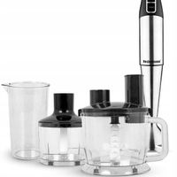 2X BLENDER RĘCZNY MOCNY 1200W WIELOFUNKCYJNY MIKSER ZESTAW TURBO PREMIUM 6W