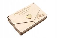 Pudełko na pieniądze koperta prezent ślub wesele