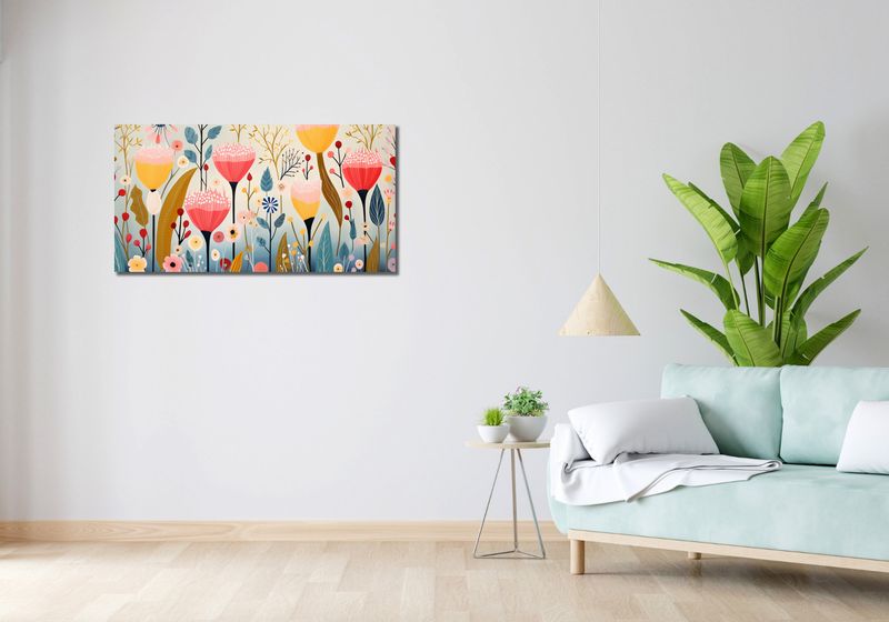 Obraz 100x50cm Ogród Marzeń zdjęcie 2