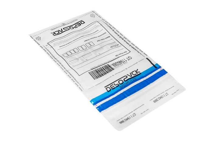 KOPERTY BEZPIECZNE B5 50szt TRANSPARENT zdjęcie 2