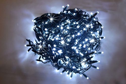 SOPLE 300 LED PROFESJONALNE GRUBE LAMPKI choinkowe KURTYNA + FLASH mikołaj na Arena.pl