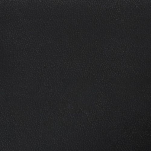 Łóżko z materacem, biało-czarne, 140x200 cm, sztuczna skóra na Arena.pl