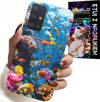 ETUI DO SAMSUNG GALAXY M31S - RAFA KOLOROWE RYBKI PODWODNY ŚWIAT RYBEK