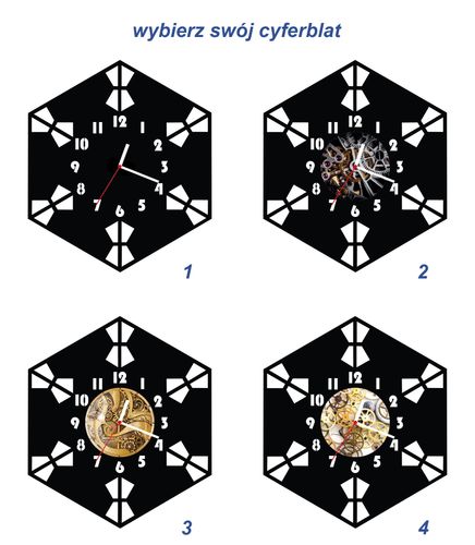 ZEGAR ŚCIENNY RETRO 58cm XXL 111.11 na Arena.pl