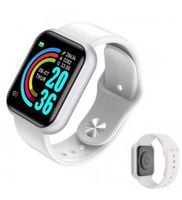 ZEGAREK BIAŁYY smartwatch smartband wielofunkcyjny tętno puls ciśnienie