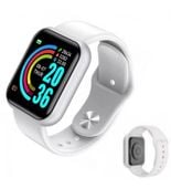 ZEGAREK BIAŁYY smartwatch smartband wielofunkcyjny tętno puls ciśnienie