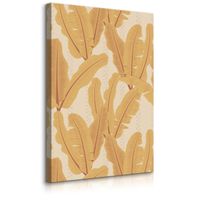 Obraz Do Sypialni Liście Bananowe Abstrakcja Styl Boho 40cm x 60cm