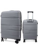 Duża walizka PELLUCCI RGL PP3 L Szara