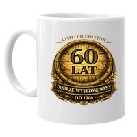 Limited edition 60 lat - dobrze wysezonowany od 1966 kubek prezent na 60tkę