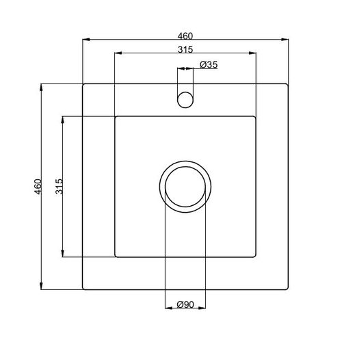 Zlewozmywak jednokomorowy FRENIT 12 biały + bateria NOON na Arena.pl