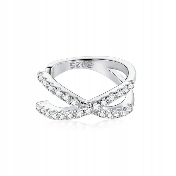 Kolczyk Nausznica Kolczyk Cyrkonie Kolczyk Srebro 925 zdjęcie 4