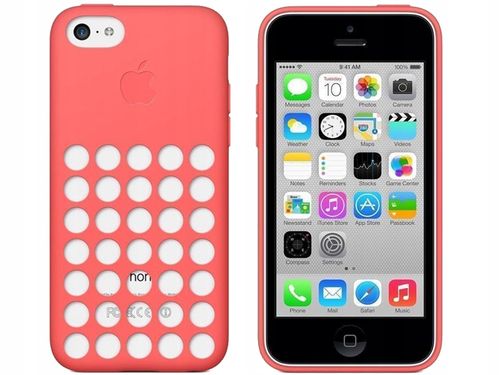 ORYGINALNE ETUI SILICONE CASE APPLE iPHONE 5C na Arena.pl