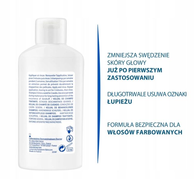 Ducray Kelual DS szampon 100ml zdjęcie 4