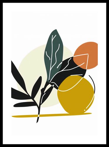 Plakat 68x98cm Elegancka Flora na Arena.pl