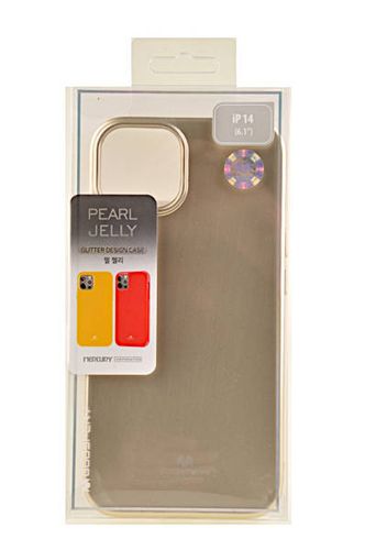 Etui Mercury Goosper Jelly Case do Apple iPhone 14 złoty na Arena.pl