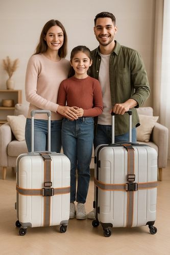 4x PASEK DO WALIZKI BAGAŻU TORBY ZABEZPIECZAJĄCY SPINAJĄCY MOCNY 100-200 cm na Arena.pl