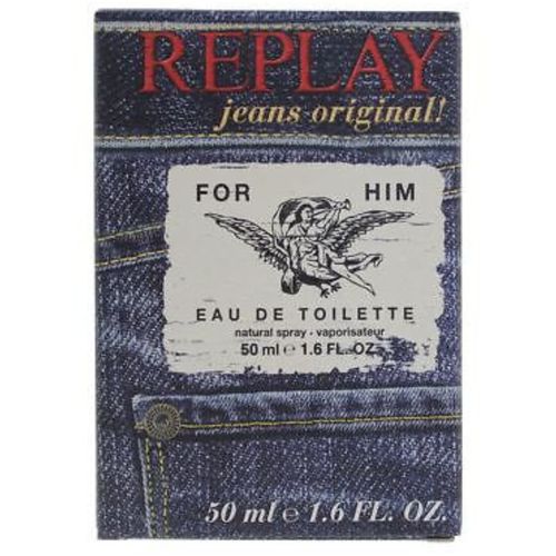 Replay Jeans Original! For Him Woda Toaletowa Dla Mężczyzn 50ml na Arena.pl