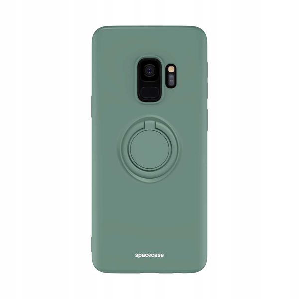 Spacecase Silicone Ring Galaxy S9 Dark Green zdjęcie 7