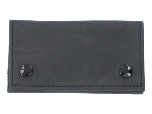 Etui na Tytoń w Jednolitym Kolorze bez Wzorów Portfel Czarne na Arena.pl