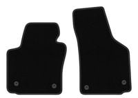 Dywaniki przednie welurowe czarne do: Seat Leon II 2005-2012 hatchback