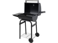 GRILL WĘGLOWY Z POKRYWĄ, RUSZT 47*34CM - W-99902