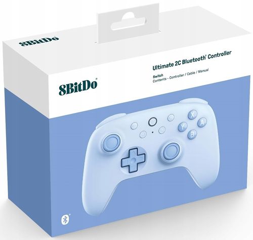 Pad Bezprzewodowy 8Bitdo Ultimate 2C Niebieski Hall Android PC na Arena.pl
