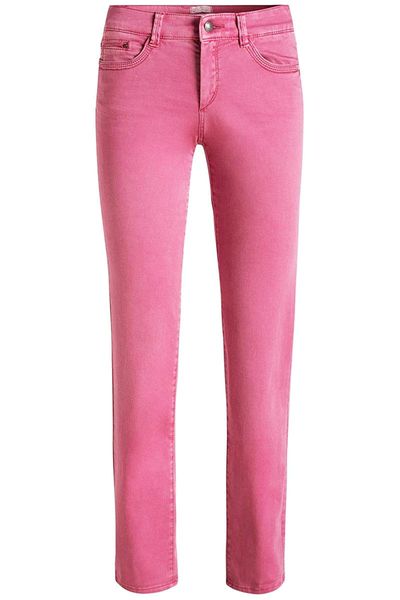 Esprit Różowe Jeansy Straight, Regular - 34 / XS zdjęcie 1