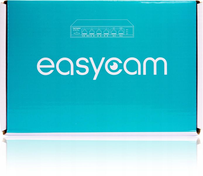 Switch PoE EasyCam 4FE z uplinkiem 60W zdjęcie 7