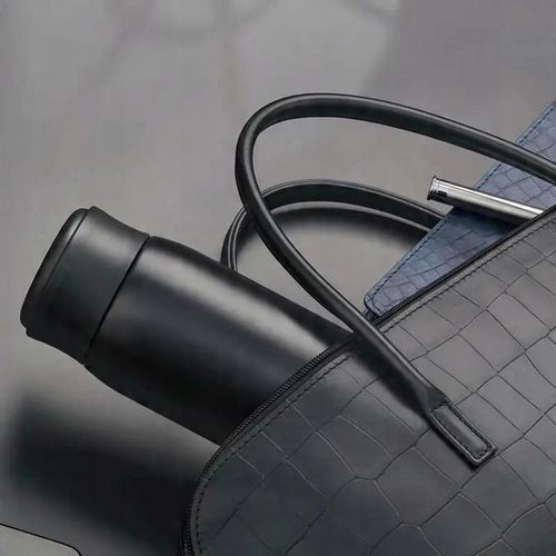 KUBEK TERMICZNY TERMOS DO KAWY 500ML BUTELKA ZE STALI NIERDZEWNEJ CZARNA na Arena.pl