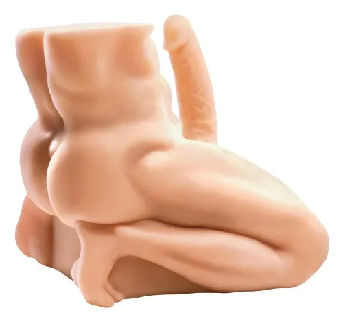 pipedream pet - anatomiczny męski tors w pozycji klęczącej 36 cm na Arena.pl