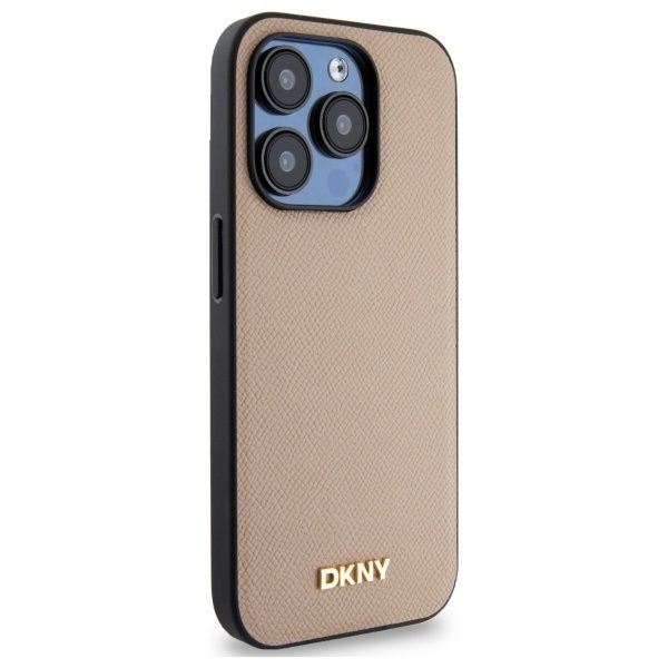 Etui DKNY do iPhone 15 Pro, Beżowy, MagSafe zdjęcie 4