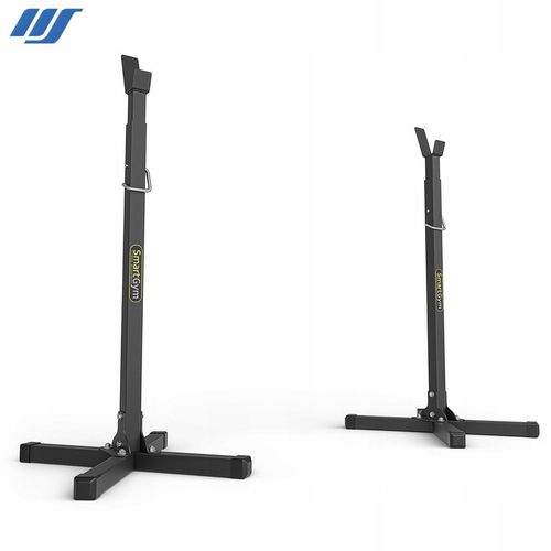 Stojaki pod sztangę regulowane do ćwiczeń siłownia asekuracja SmartGym na Arena.pl