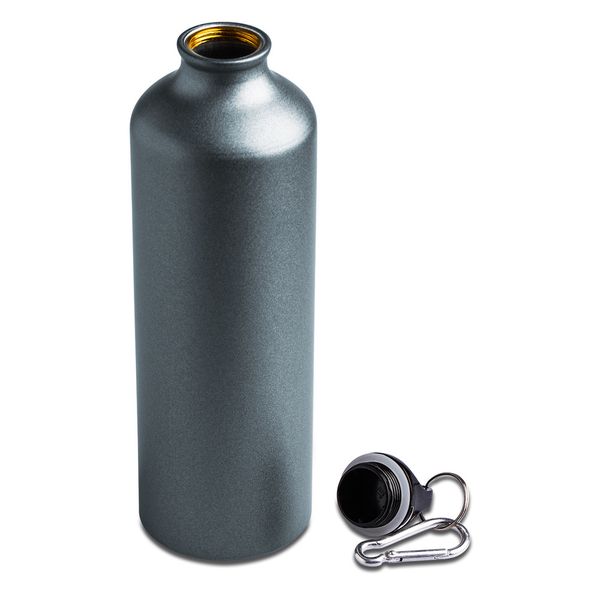 Bidon aluminiowy Tripper 800 ml, grafitowy zdjęcie 2