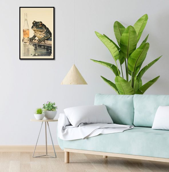 Plakat 40x60cm Refleksje Błotniaka zdjęcie 4