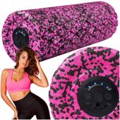 MASAŻER ROLLER WAŁEK WIBRACYJNY Z WYPUSTKAMI DO MASAŻU ĆWICZEŃ PLECÓW