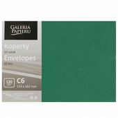 KOPERTA C6 MIKA ZIELONY 10SZT 120G 280248 GALERIA PAPIERU
