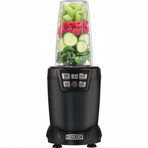 Nutri blender kielichowy 1200W 2 BUTELKI 800ml/1L czarny Sencor SNB6600BK na Arena.pl