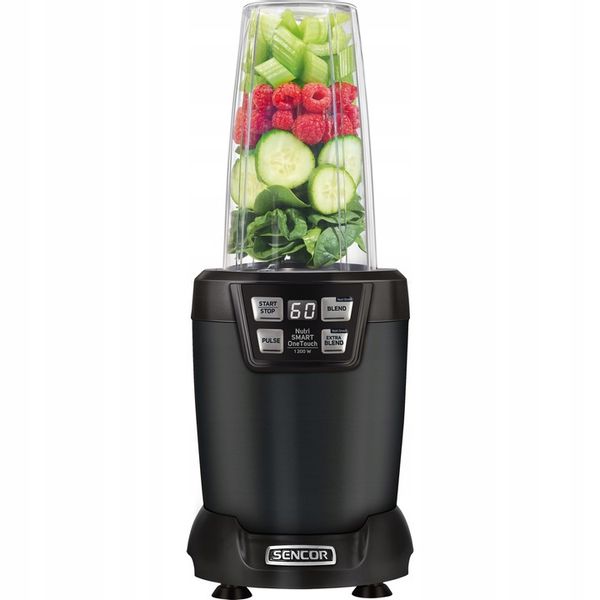 Nutri blender kielichowy 1200W 2 BUTELKI 800ml/1L czarny Sencor SNB6600BK zdjęcie 10