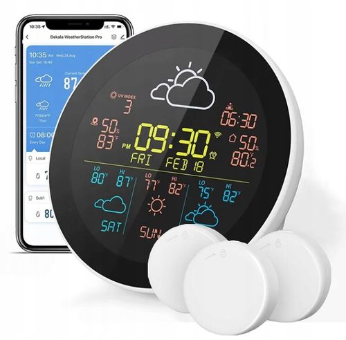 Stacja pogodowa METEO SP107 biała na Arena.pl