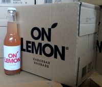 On Lemon o smaku rabarbarowym 330ml - paleta