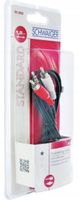 Kabel Schwaiger Minijack 3,5 Mm -2X Rca Cinch1,5 M