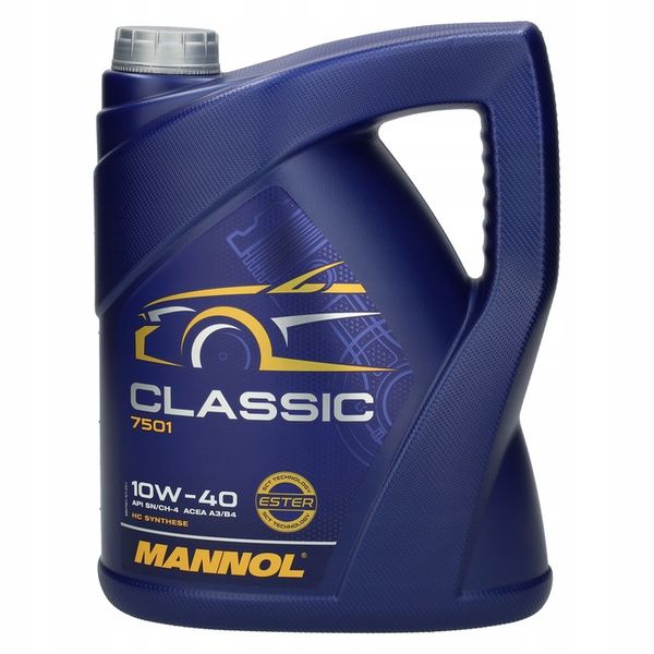 Olej Silnikowy Mannol Classic 10w40 7501 5L zdjęcie 2
