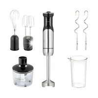 BLENDER RĘCZNY WIELOFUNKCYJNY KUCHENNY ROBOT DO SMOOTHIE KREMÓW TURBO 1200W
