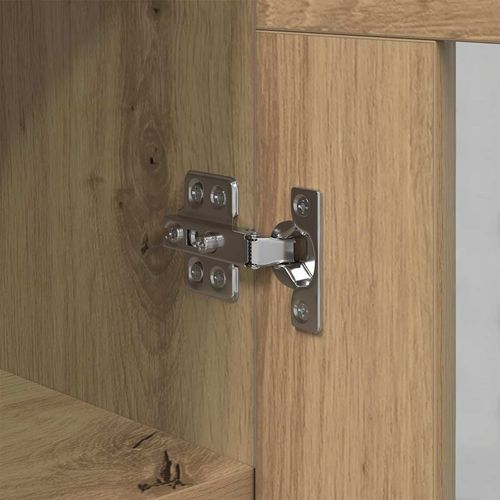 Bufet dąb artisan 34 x 34.5 x 90 cm Materiał drewnopochodny na Arena.pl