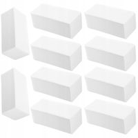 10x Ręcznik Papierowy ZZ BIAŁY składany 2W CELULOZA papier GRUBY 25x21,5