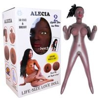 Sex Lalka Dmuchana Murzynka Alecia 3D Cyberskóra