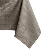 Obrus Plamoodporny VESTA 120x120 Okrągły Cappuccino AmeliaHome
