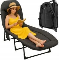 LOZKO POLOWE LEZAK TURYSTYCZNY SKLADANY OGRODOWE BASENOWY NA BALKON