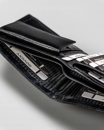 elegancki, skórzany portfel męski - rovicky na Arena.pl